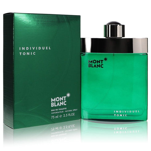 Individuel Tonic by Mont Blanc For Men - Eau De Toilette Spray 2.5 oz
