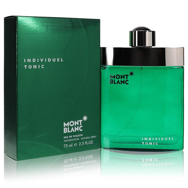 Individuel Tonic by Mont Blanc For Men - Eau De Toilette Spray 2.5 oz