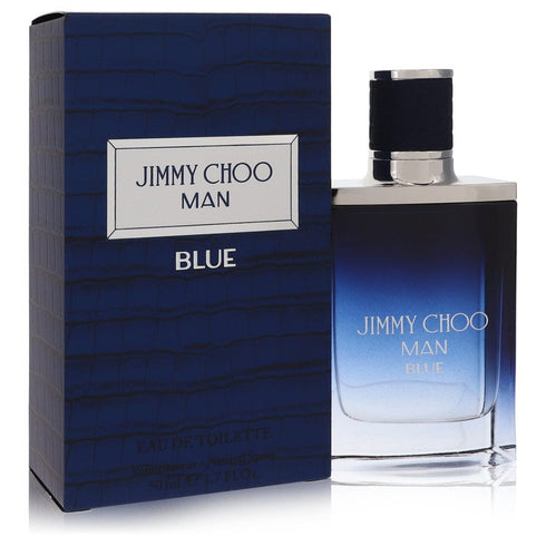 Jimmy-Choo-Man-Blue-by-Jimmy-Choo-For-Men Eau De Toilette Spray 1.7 oz (50 ml)