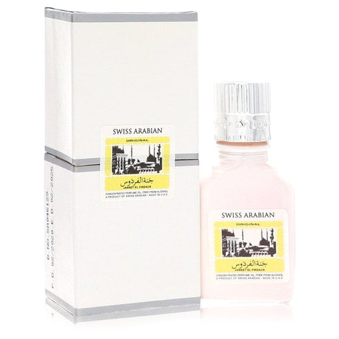 Jannet-El-Firdaus-by-Swiss-Arabian-For-Men Concentrated Perfume Oil Free From Alcohol (Unisex White Attar) .30 oz (9 ml)
