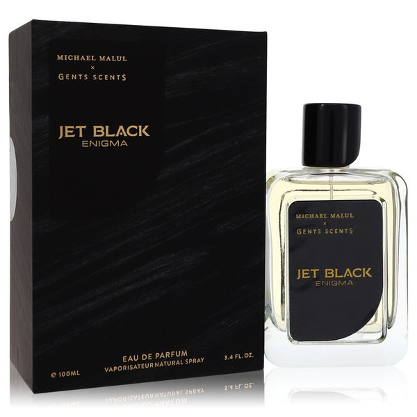 Jet-Black-Enigma-by-Michael-Malul-For-Men Eau De Parfum Spray 3.4 oz (100 ml)