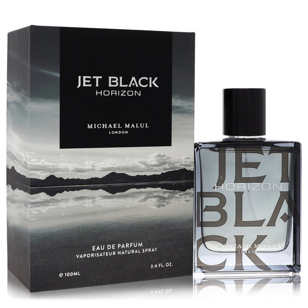 Jet-Black-Horizon-by-Michael-Malul-For-Men Eau De Parfum Spray 3.4 oz (100 ml)