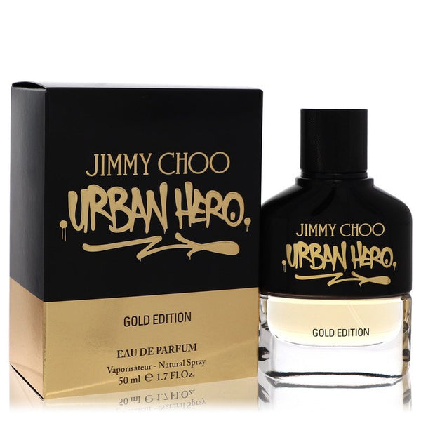 Jimmy-Choo-Urban-Hero-Gold-Edition-by-Jimmy-Choo-For-Men Eau De Parfum Spray 1.7 oz (50 ml)