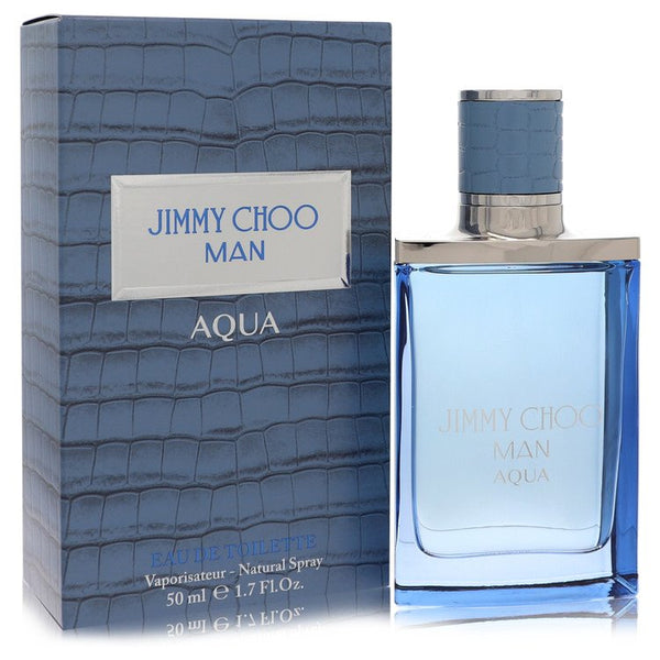 Jimmy-Choo-Man-Aqua-by-Jimmy-Choo-For-Men Eau De Toilette Spray 1.7 oz (50 ml)