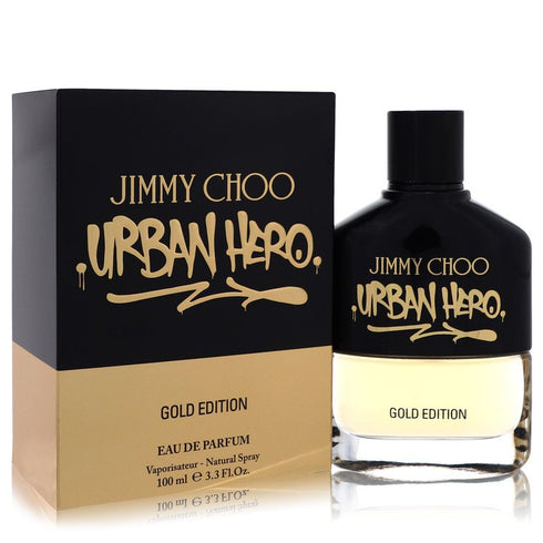 Jimmy-Choo-Urban-Hero-Gold-Edition-by-Jimmy-Choo-For-Men Eau De Parfum Spray 3.3 oz (100 ml)