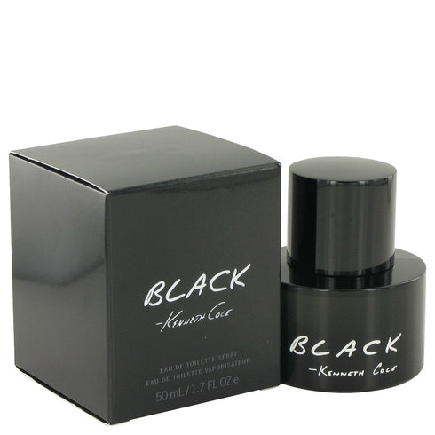 Kenneth-Cole-Black-by-Kenneth-Cole-For-Men Eau De Toilette Spray 1.7 oz (50 ml)