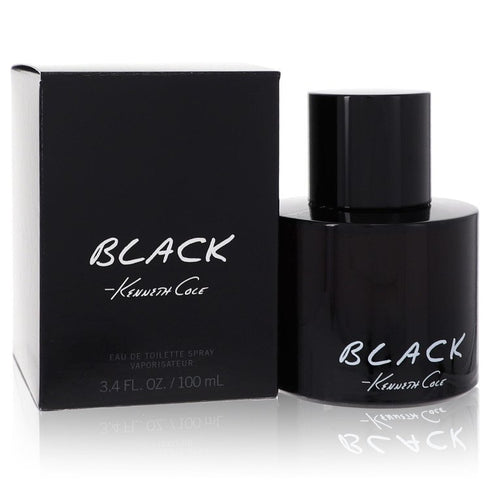 Kenneth-Cole-Black-by-Kenneth-Cole-For-Men Eau De Toilette Spray 3.4 oz (100 ml)