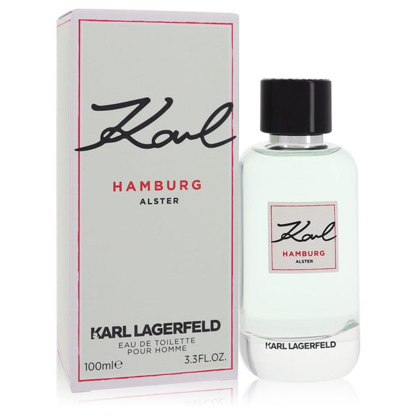 Karl-Lagerfeld-Hamburg-Alster-by-Karl-Lagerfeld-For-Men Eau De Toilette Spray 3.3 oz (100 ml)