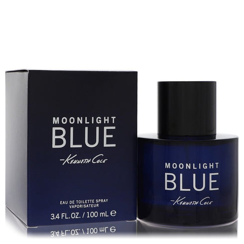 Kenneth-Cole-Moonlight-Blue-by-Kenneth-Cole-For-Men Eau De Toilette Spray 3.4 oz (100 ml)