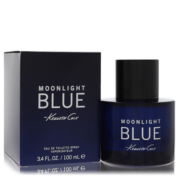 Kenneth-Cole-Moonlight-Blue-by-Kenneth-Cole-For-Men Eau De Toilette Spray 3.4 oz (100 ml)
