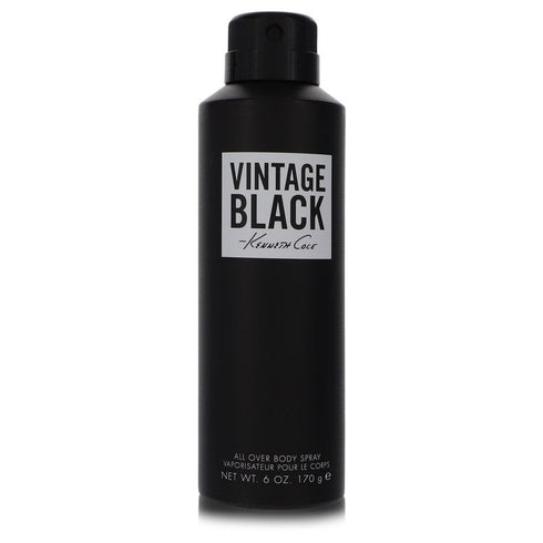 Kenneth-Cole-Vintage-Black-by-Kenneth-Cole-For-Men Body Spray 6 oz (177 ml)