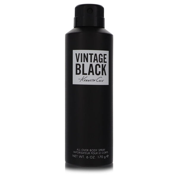 Kenneth-Cole-Vintage-Black-by-Kenneth-Cole-For-Men Body Spray 6 oz (177 ml)