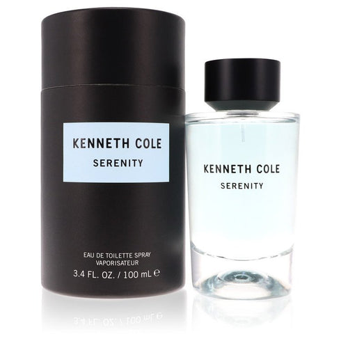 Kenneth-Cole-Serenity-by-Kenneth-Cole-For-Men Eau De Toilette Spray (Unisex) 3.4 oz (100 ml)