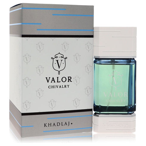 Khadlaj-Valor-Chivalry-by-Khadlaj-For-Men Eau De Parfum Spray 3.4 oz (100 ml)