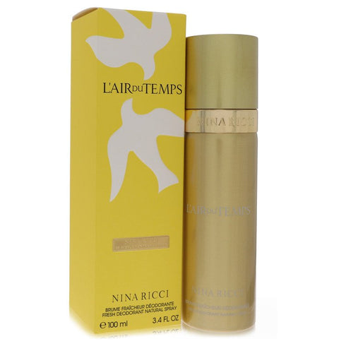 L'Air-Du-Temps-by-Nina-Ricci-For-Women Deodorant Spray 3.3 oz (100 ml)