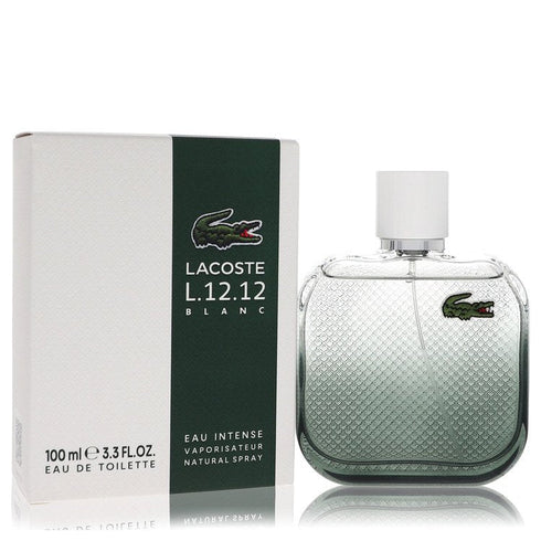 Lacoste Eau De Lacoste L.12.12 Blanc Eau Intense by Lacoste For Men - Eau De Toilette Spray 3.3 oz