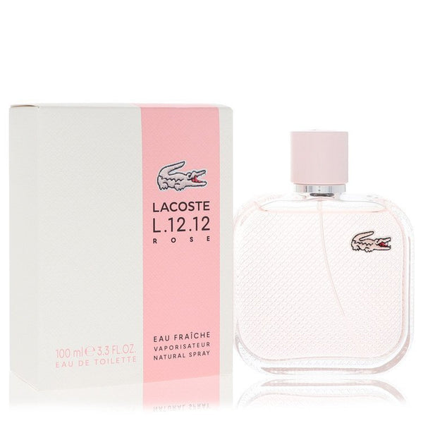 Lacoste Eau De Lacoste L.12.12 Rose Eau Fraiche by Lacoste For Women - Eau De Toilette Spray 3.3 oz