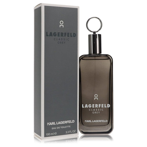 Lagerfeld-Classic-Grey-by-Karl-Lagerfeld-For-Men Eau De Toilette Spray 3.3 oz (100 ml)