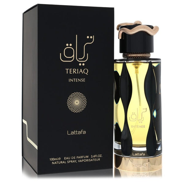 Lattafa Teriaq Intense by Lattafa For Men - Eau De Parfum Spray (Unisex) 100 ml (3.4 oz)