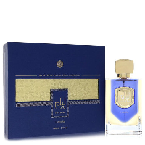 Lattafa-Liam-Blue-Shine-by-Lattafa-For-Men Eau De Parfum Spray (Unisex) 3.4 oz (100 ml)