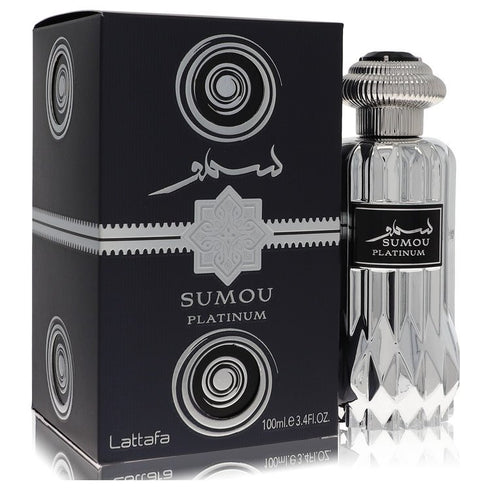 Lattafa-Sumou-Platinum-by-Lattafa-For-Men Eau De Parfum Spray (Unisex) 3.4 oz (100 ml)