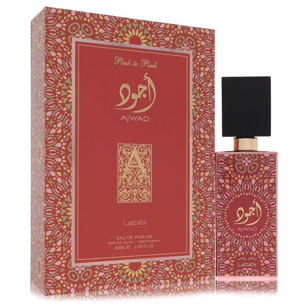 Lattafa-Ajwad-Pink-to-Pink-by-Lattafa-For-Women Eau De Parfum Spray (Unisex) 2 oz (60 ml)