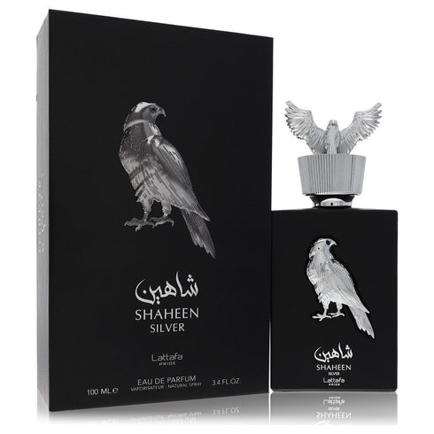 Lattafa-Pride-Shaheen-Silver-by-Lattafa-For-Men Eau De Parfum Spray (Unisex) 3.4 oz (100 ml)