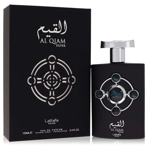 Lattafa-Pride-Al-Qiam-Silver-by-Lattafa-For-Men Eau De Parfum Spray (Unisex) 3.4 oz (100 ml)