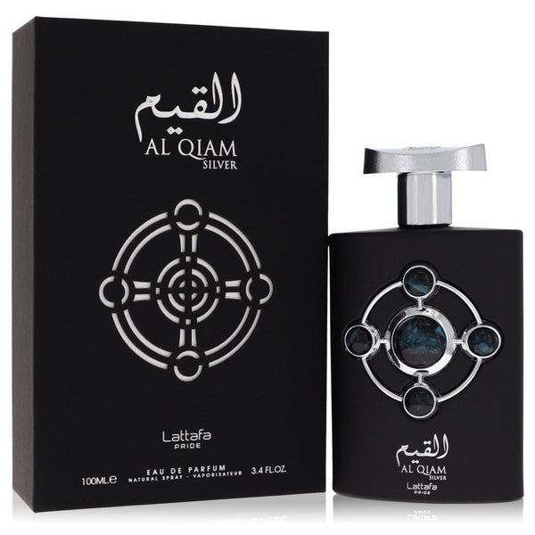 Lattafa-Pride-Al-Qiam-Silver-by-Lattafa-For-Men Eau De Parfum Spray (Unisex) 3.4 oz (100 ml)
