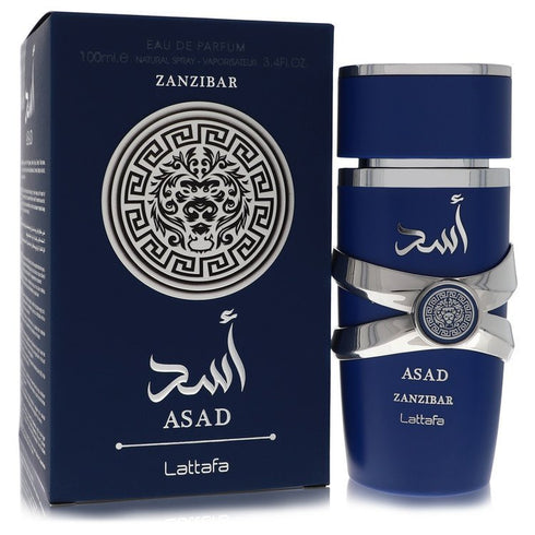 Lattafa Asad Zanzibar by Lattafa For Men - Eau De Parfum Spray 100 ml (3.4 oz)