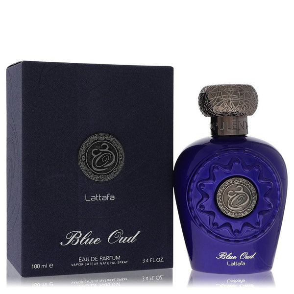Lattafa-Blue-Oud-by-Lattafa-For-Men Eau De Parfum Spray (Unisex) 3.4 oz (100 ml)