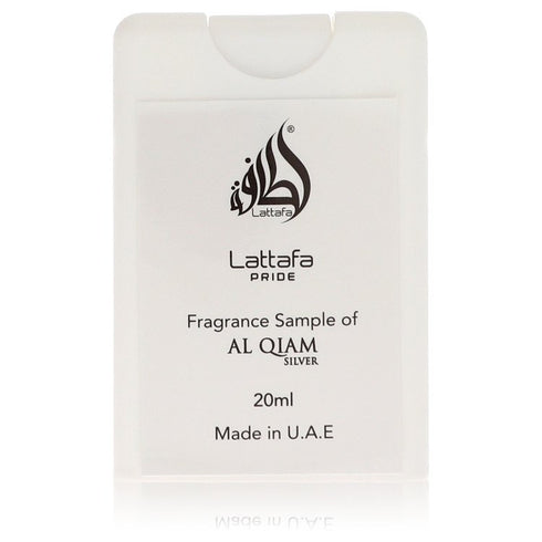 Lattafa-Pride-Al-Qiam-Silver-by-Lattafa-For-Men Eau De Parfum Spray (Unisex Tester) .68 oz (20 ml)