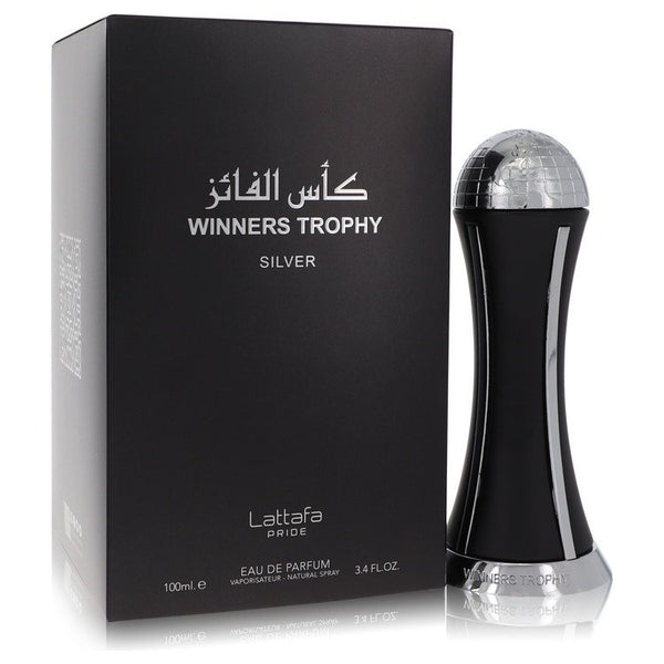 Lattafa-Pride-Winners-Trophy-Silver-by-Lattafa-For-Men Eau De Parfum Spray 3.4 oz (100 ml)