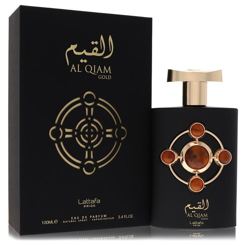 Lattafa-Pride-Al-Qiam-Gold-by-Lattafa-For-Men Eau De Parfum Spray (Unisex) 3.4 oz (100 ml)