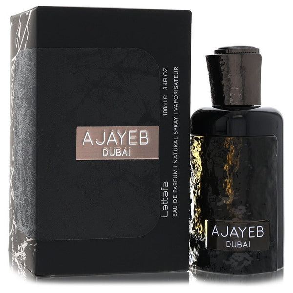 Lattafa-Ajayeb-Dubai-by-Lattafa-For-Men Eau De Parfum Spray (Unisex) 3.4 oz (100 ml)