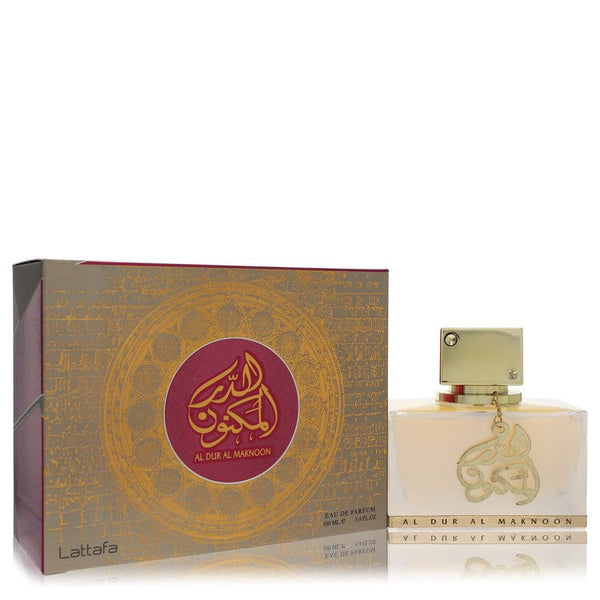 Lattafa-Al-Dur-Al-Maknoon-Gold-by-Lattafa-For-Men Eau De Parfum Spray (Unisex) 3.4 oz (100 ml)