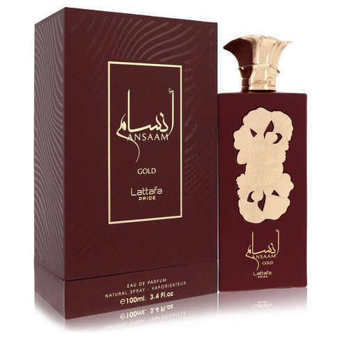 Lattafa-Pride-Ansaam-Gold-by-Lattafa-For-Women Eau De Parfum Spray (Unisex) 3.4 oz (100 ml)