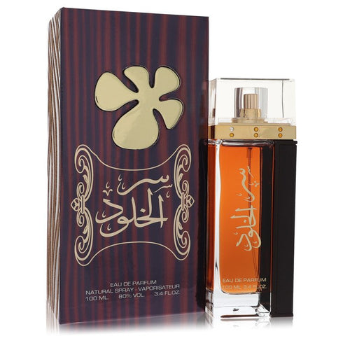 Lattafa-Ser-Al-Khulood-by-Lattafa-For-Men Eau De Parfum Spray (Unisex) 3.4 oz (100 ml)