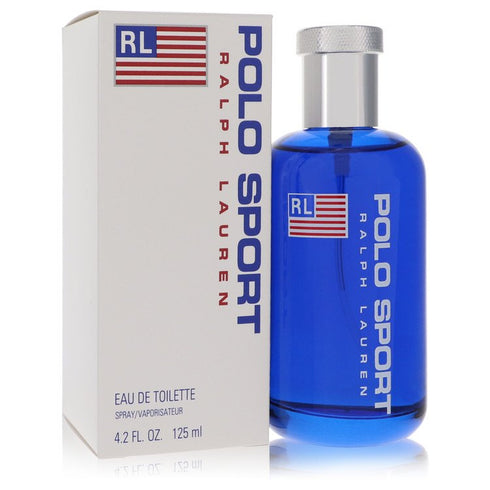 Polo-Sport-by-Ralph-Lauren-For-Men Eau De Toilette Spray 4.2 oz (125 ml)