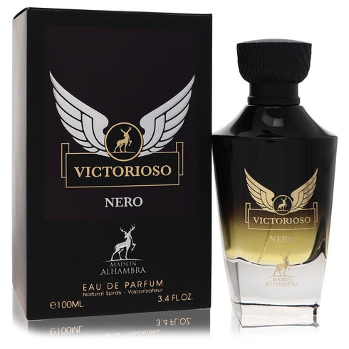 Maison-Alhambra-Victorioso-Nero-by-Maison-Alhambra-For-Men Eau De Parfum Spray 3.4 oz (100 ml)