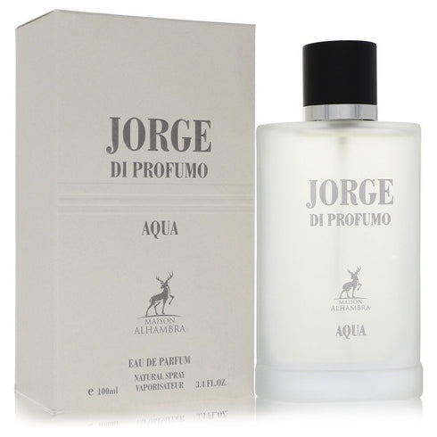 Maison-Alhambra-Jorge-Di-Profumo-Aqua-by-Maison-Alhambra-For-Men Eau De Parfum Spray 3.4 oz (100 ml)