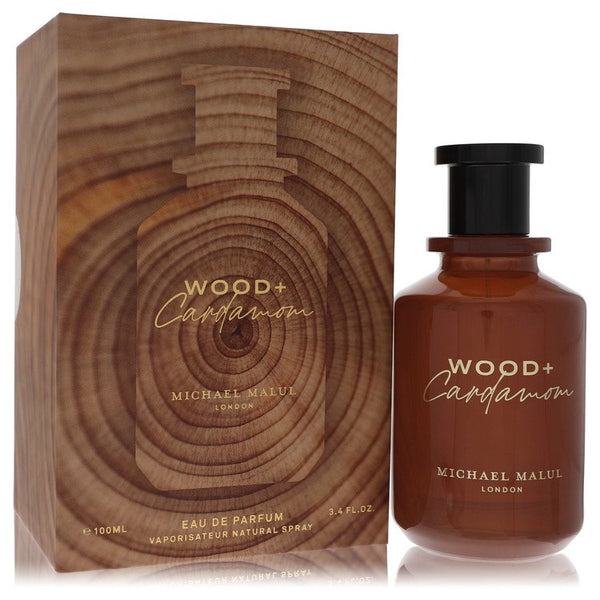 Michael-Malul-Wood-+-Cardamom-by-Michael-Malul-For-Men Eau De Parfum Spray 3.4 oz (100 ml)