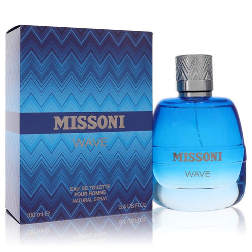 Missoni-Wave-by-Missoni-For-Men Eau De Toilette Spray 3.4 oz (100 ml)