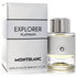 Montblanc Explorer Platinum by Mont Blanc For Men - Eau De Parfum Spray 2 oz