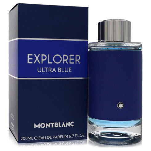 Montblanc-Explorer-Ultra-Blue-by-Mont-Blanc-For-Men Eau De Parfum Spray 6.7 oz (200 ml)