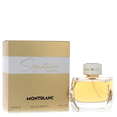 Montblanc-Signature-Absolue-by-Mont-Blanc-For-Women Eau De Parfum Spray 3.0 oz (89 ml)