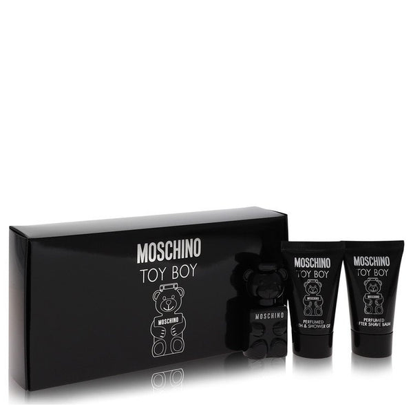 Moschino-Toy-Boy-by-Moschino-For-Men Gift Set .17 oz Mini EDP + .8 oz Shower Gel + .8 oz After Shave Balm