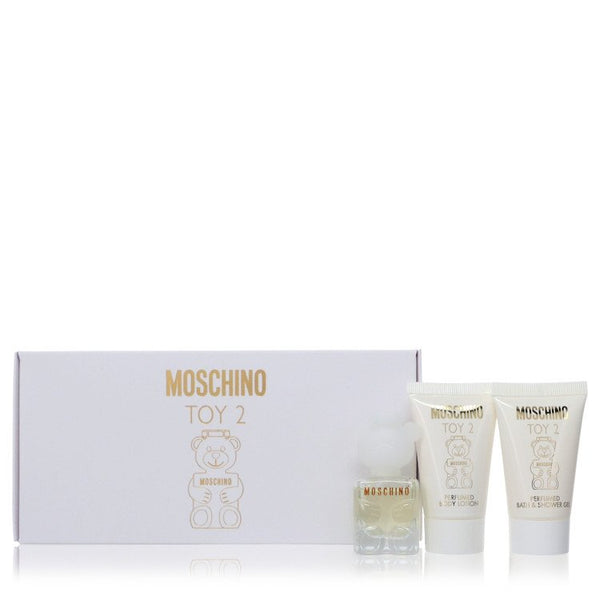 Moschino-Toy-2-by-Moschino-For-Women Gift Set .17 oz Mini EDP Spray + .8 oz Body Lotion + .8 oz Shower Gel
