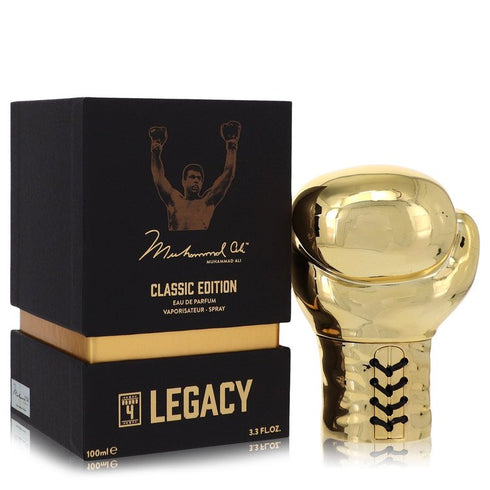 Muhammad-Ali-Legacy-Round-4-by-Muhammad-Ali-For-Men Eau De Parfum Spray (Classic Edition) 3.3 oz (100 ml)