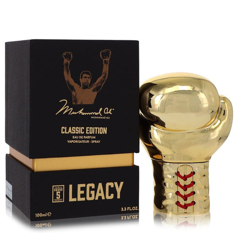 Muhammad-Ali-Legacy-Round-5-by-Muhammad-Ali-For-Men Eau De Parfum Spray (Classic Edition) 3.3 oz (100 ml)
